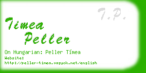 timea peller business card