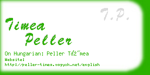 timea peller business card